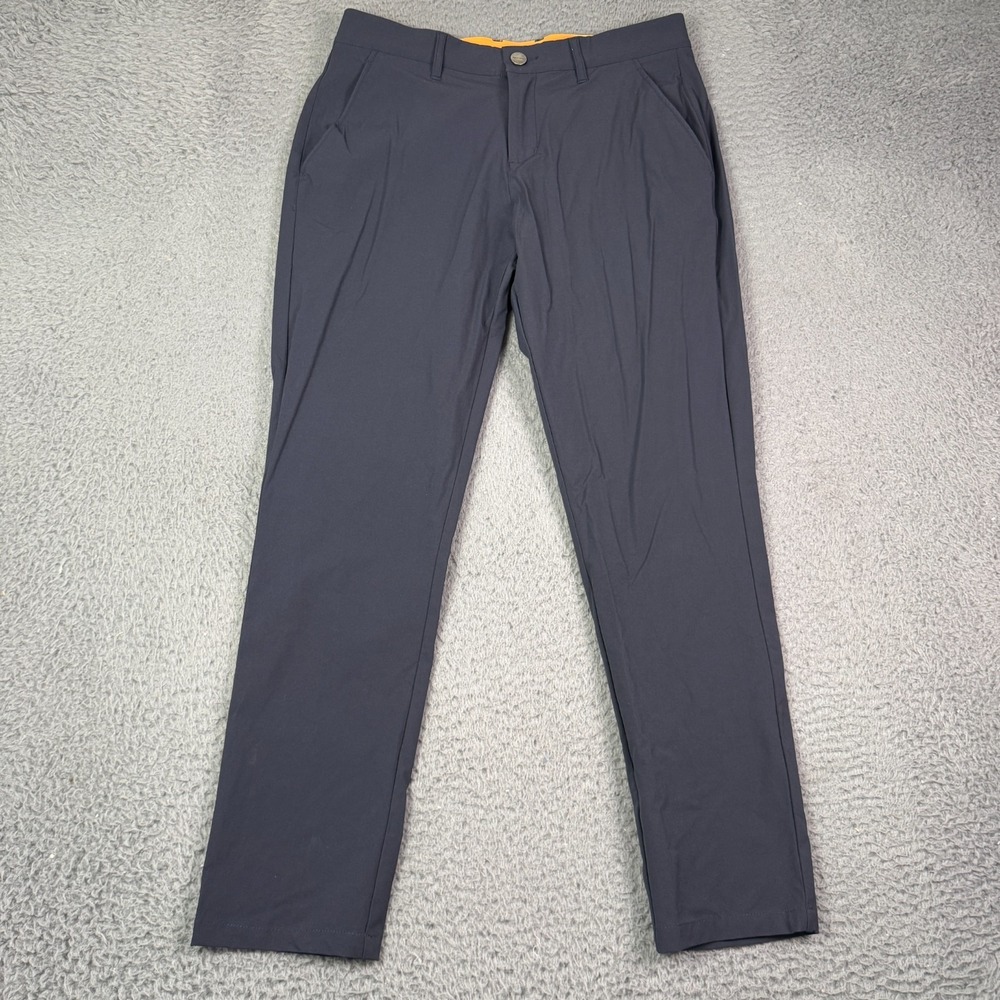 Macade Golf Pants Mens 30x28 Navy Blue Performance Stretch Trousers Slim Fit